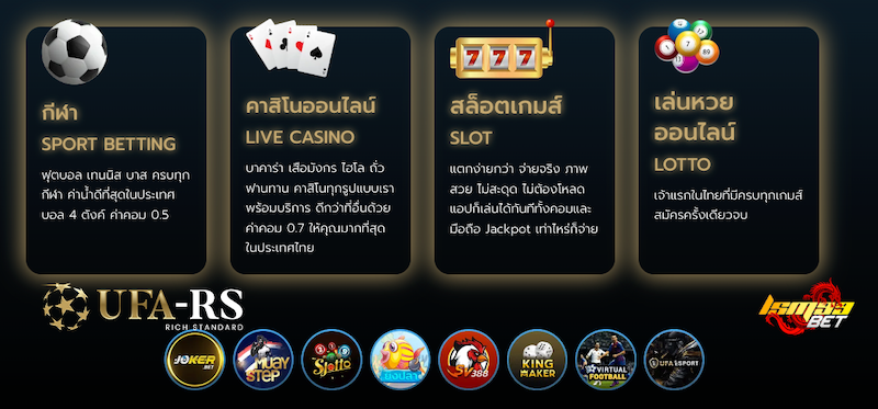 บริการของ UFABET-RS